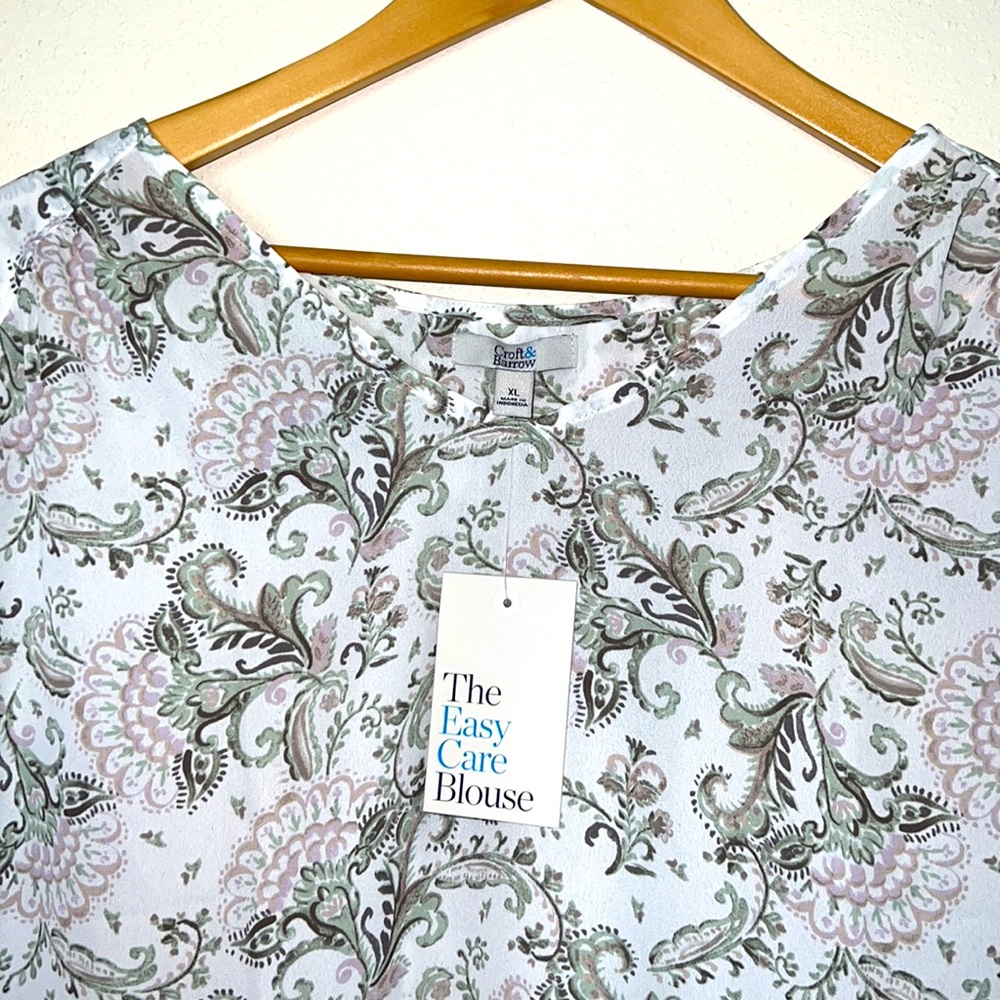 Croft & Barrow XL blouse